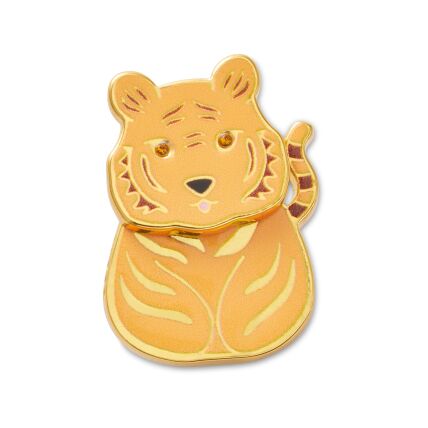 Crocs™ Jibbitz Gold Tiger 