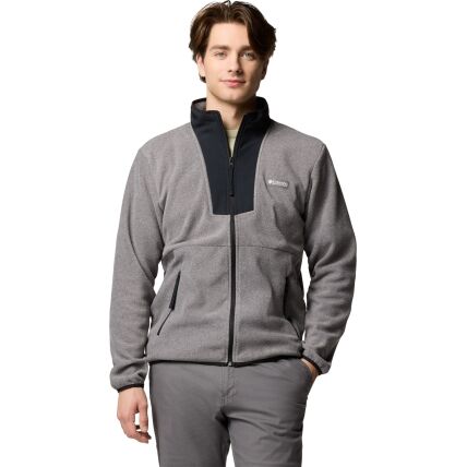 Columbia Sequoia Grove Full Zip Fleece Men's City Grey Heather/Black