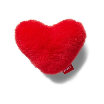 Crocs™ Jibbitz Red Fuzzy Heart 