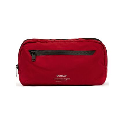 ECOALF Oslo Toiletry Dark Red