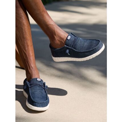 HEYDUDE Wally Stretch Sox Men 41898 Navy