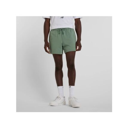 New Balance Athletics French Terry Short 5 Dark Juniper