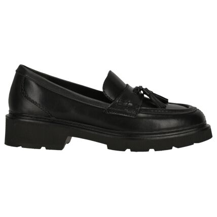Clarks Lauryl Tassel Women's Black Leather