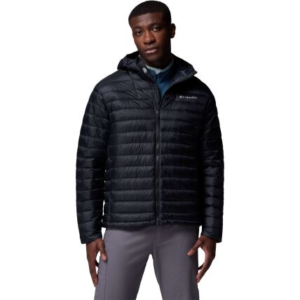 Columbia Corelite Down Hooded Jacket Men's Black