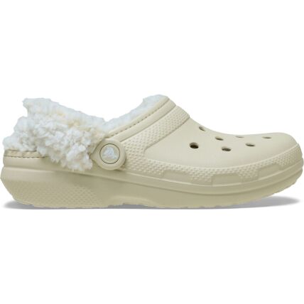 Crocs™ Classic Fleece Lined Clog Bone