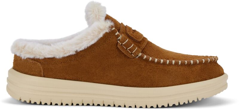 HEYDUDE Wendy NXT Mule Cozy Women's Spice Brown/Wood Ash