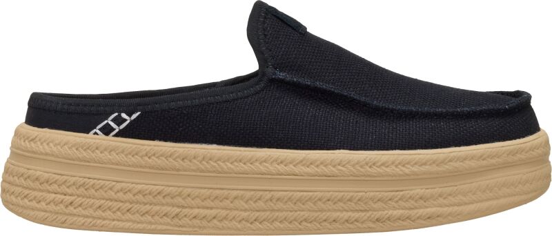 HEYDUDE Austin Lift Espadrille Woven Women's Black