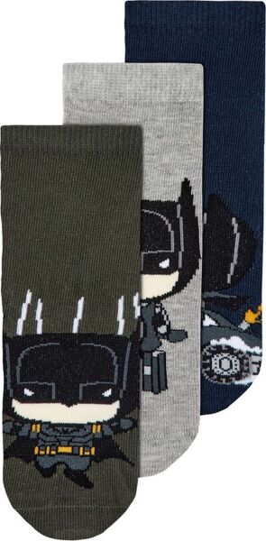 Name It BATMAN 3-PACK SOCK Dark Sapphire