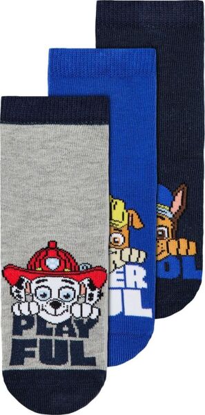 Name It PAW PATROL 3-PACK SOCK NOOS Dark Sapphire