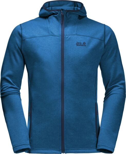 Jack Wolfskin Horizon Hooded Jacket Men's Blue Jewel